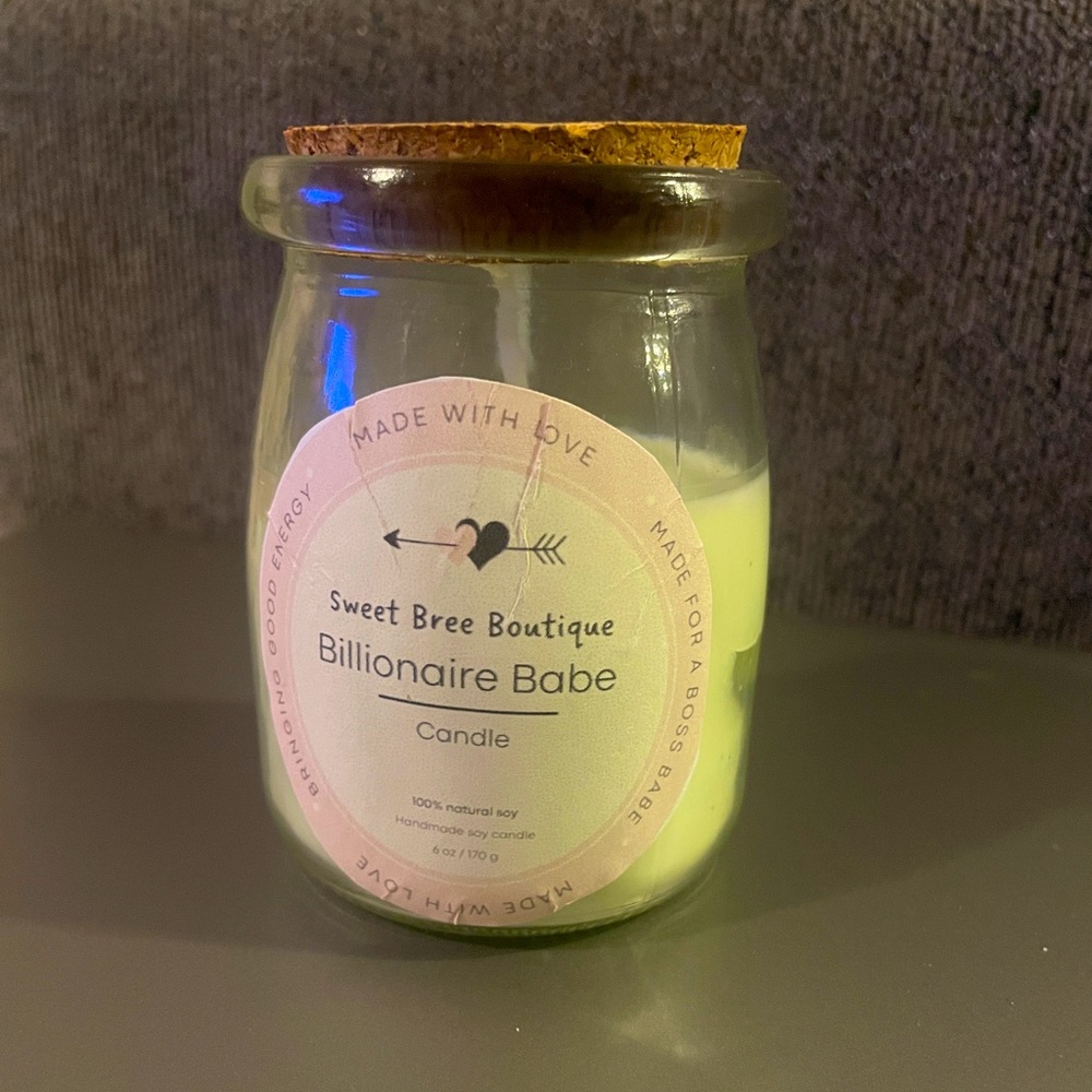 Handmade candle